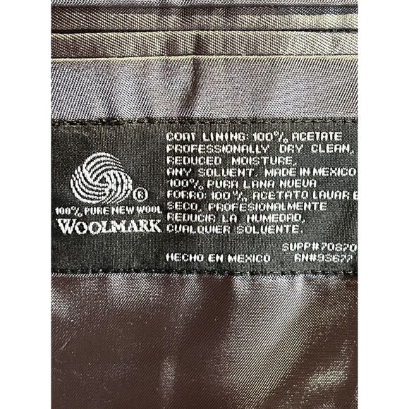 Stafford Tuxedo Jacket 40R Mens Black Suit Coat Jacket Only - Picture 14 of 14